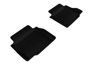 Chevrolet Impala Limited Floor Mats - Rear - 3D MAXpider - Kagu Series - Black - `06-`13
